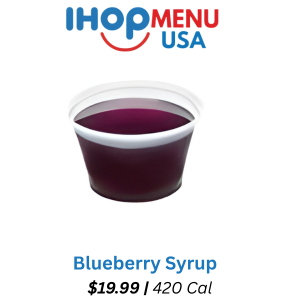 Blue Berry Syrup