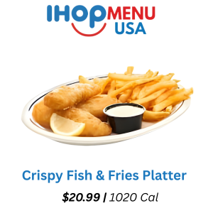 Crispy Fish & Fries Platter

