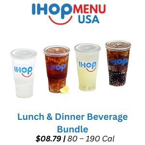 IHOP Lunch and Dinner Beverages