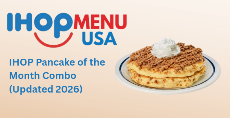 IHOP Pancakes of the Month Combo