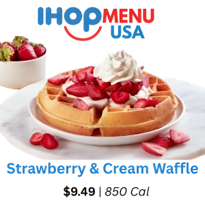 Strawberry & Cream Waffle