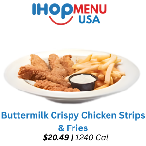 Buttermilk Crispy Chicken Strips & Fries