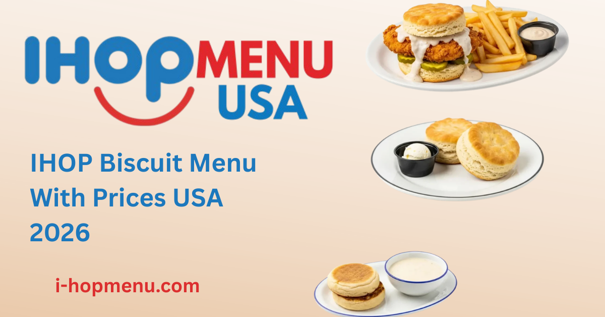IHOP Biscuit Menu USA