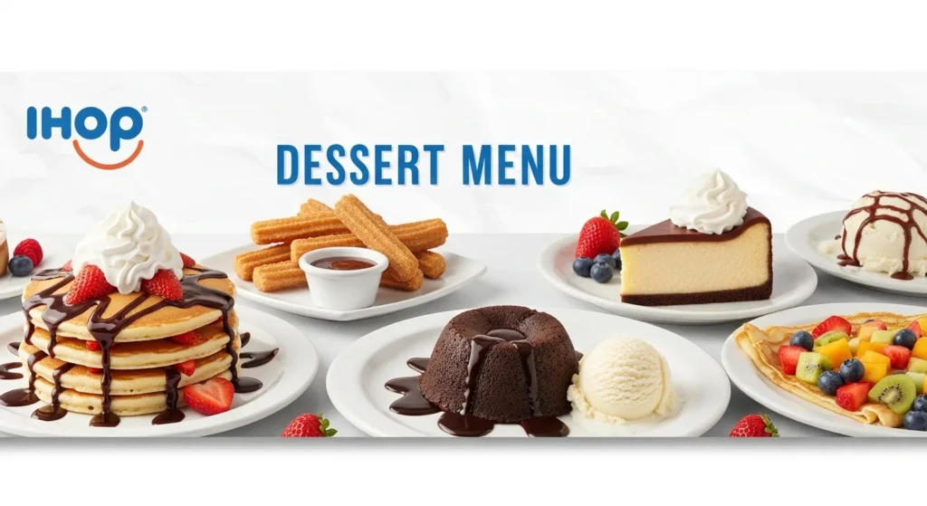 IHOP Dessert Menu