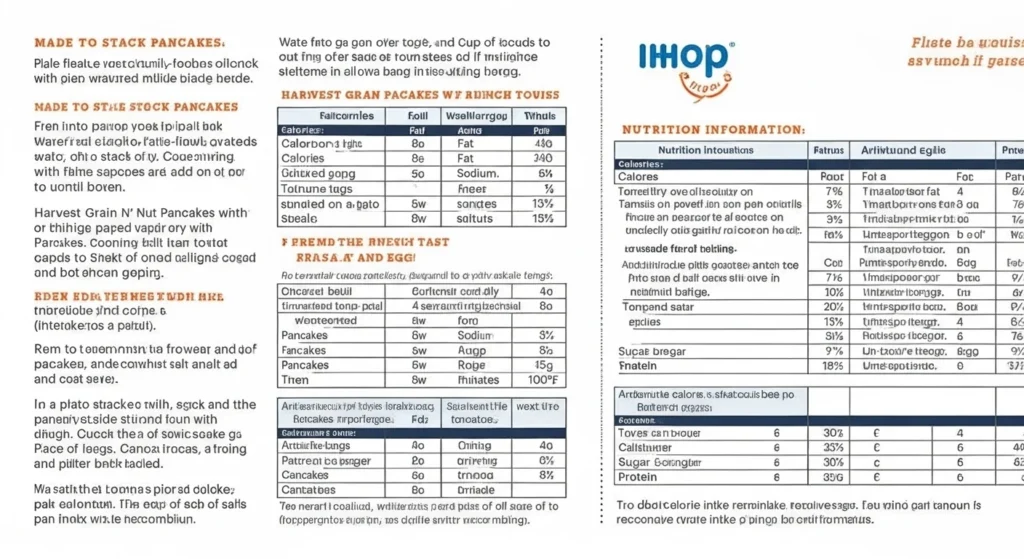 IHOP Nutrition Guide 2026