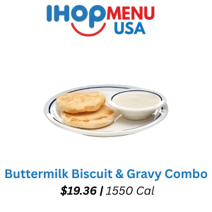 Buttermilk Biscuits & Gravy Combo