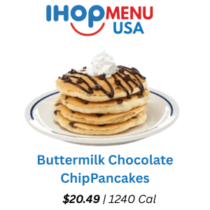 Buttermilk Chocolate Chip Pancakes