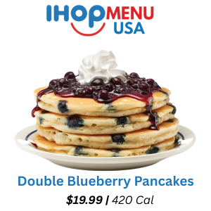 Double Blueberry Pancakes