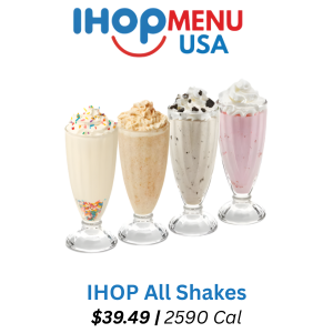 IHOP All Shakes