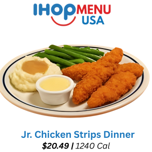 Jr. Chicken Strips Dinner
