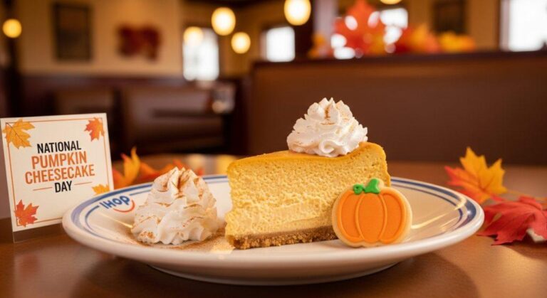 IHOP National Pumpkin Cheese Cake Day 2026 USA